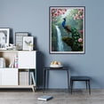 thumbnail image 7 of Diamond Art Kits for Adults - 5d Peacock Blossom Waterfall Scene Diamond Painting for Adults, Diamond Art for Adults Beginners, Diamond Painting Kits for Adults for Home Wall Decor, 7 of 7