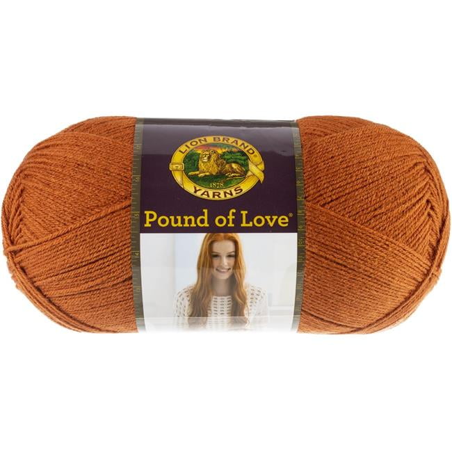 arn Pumpkin Spice Lion Brand Yarn Pound of Love Hometown Yarn