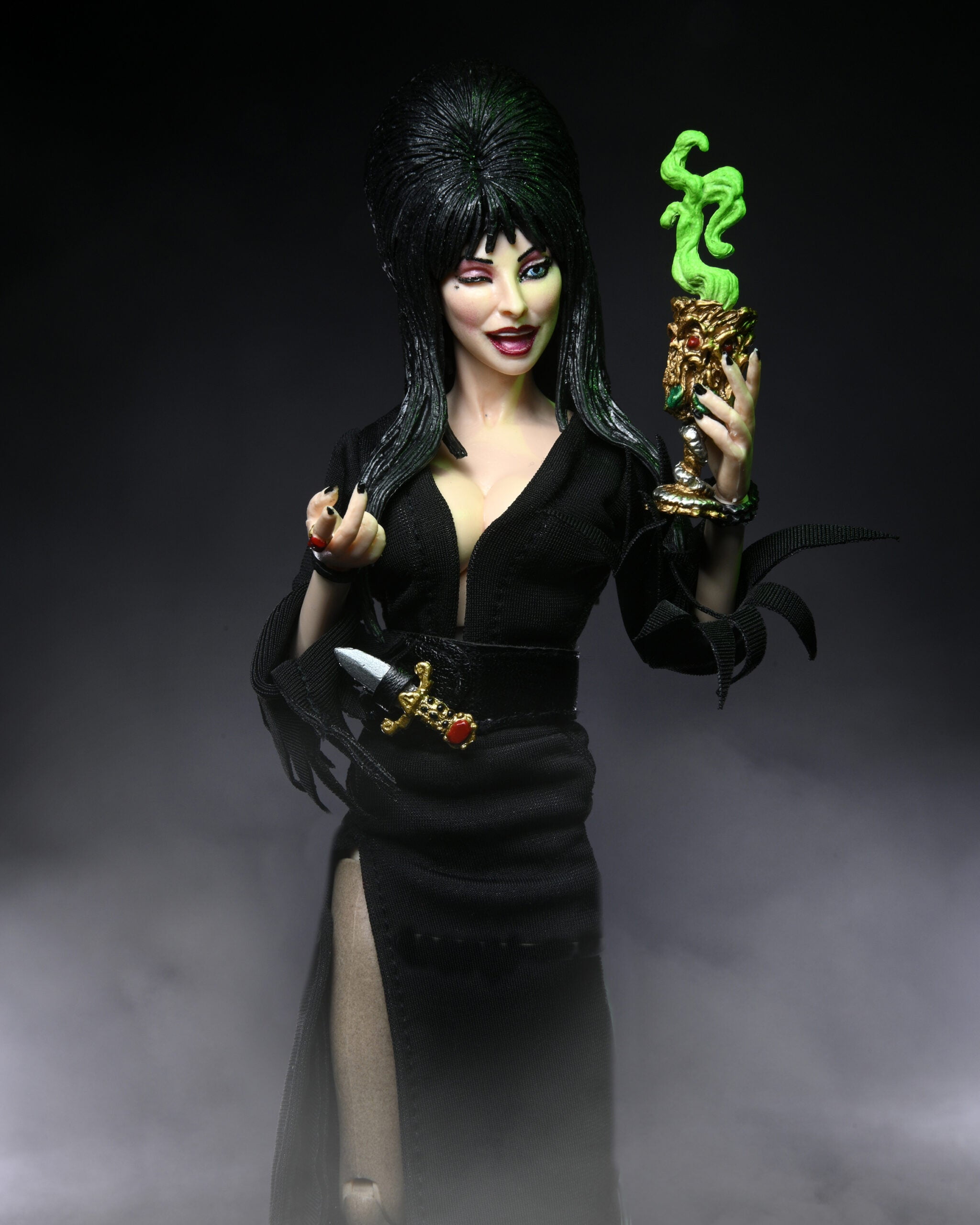 Elvira 8” Action Figure - Horror Collectibles, Fully