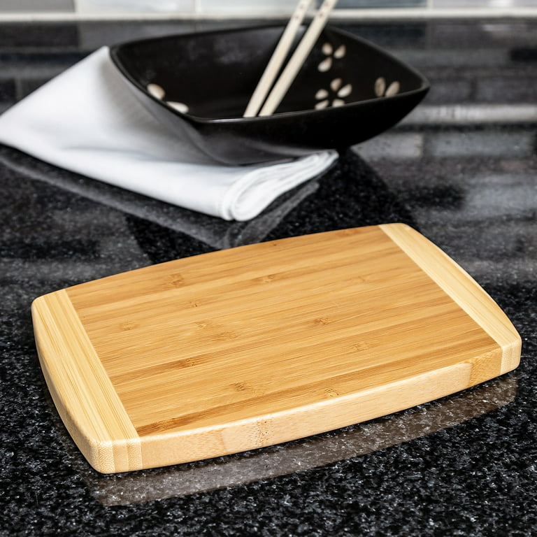  Small Bamboo Cutting Board with Silicone Ring 158824