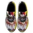 thumbnail image 2 of Native American flag Indigenous Shoes Sneakers Black Size 6, 2 of 7
