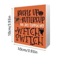 thumbnail image 3 of SLYNSHome Fall Harvest Wooden Box Sign,Pumpkin Maple Leaf Bat Printed Tabletop Block Ornament For Mantel Shelf Coffee Table Indoor Thanksgiving Halloween Seasonal Decor, 3 of 6