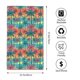 thumbnail image 2 of Fotbe Hawaii Palms Toalla Premium con Patrón, Toalla de Microfibra de Secado Rápido, Ligera y Altamente Absorbente (27.5x16in), Ideal para Uso Diario, 2 of 6