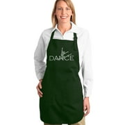 LA Pop Art Full Length Word Art Apron - Dancer