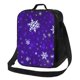 thumbnail image 1 of Balery Dark Purple Snowflakes Caja de Almuerzo y Bolsa de Almuerzo para Hombres y Mujeres, Bolsa de Almuerzo Reutilizable con Gran Capacidad, Bolsa de Almuerzo Aislada, 1 of 7