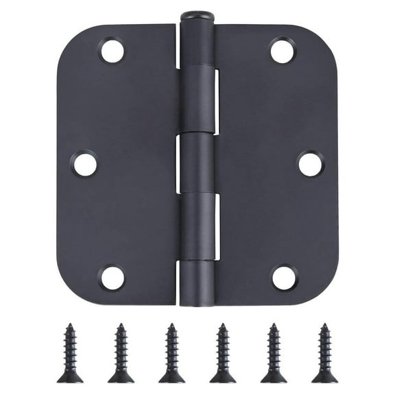 3.5" Oil Rubbed Bronze Interior Door Hinges 5/8" Hinge (50 Pack)