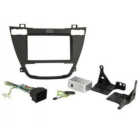 Scosche GM5203B - 2011 Buick Regal Double DIN and DIN with Pocket Dash Kit with Radio Replacement Interface
