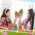 thumbnail image 4 of LEWEEN Carrot Greeting Cards Candy Bags 6.5x4.1 Inch, Easter Party Souvenirs School Classroom Gift Exchange, Festive Home Decorations Supplies, 4 of 5