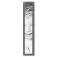 thumbnail image 2 of ArtToFrames 6" x 37" Muted Cold Silver Picture Frame, 6x37 inch Silver MDF Poster Frame (WOM-4682),  Pack, 2 of 7