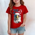 thumbnail image 4 of CAICJ98 4th of July American Flag Vintage 250 Years 1776 2026 USA T-Shirts for Boys Girls (Red,9-10 Years), 4 of 5