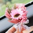 thumbnail image 4 of Natural Mini Bouquet Car Decor, Car Freshener Vent Clip, Small Dried Flower Bouquet Conditioning Outlet Perfume Clip Auto Diffuser, 4 of 9