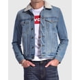thumbnail image 2 of MEN'S DENIM TRUCKER SHERPA JACKET, 2 of 6