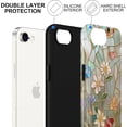 thumbnail image 2 of for iPhone 16e Stained Glass Phone Case 6.1", Aesthetic Colorful Flower Floral Case Cute Pattern Print Design Cover Anti-Scratch Glossy 2-Layer Hard Prevention Funda for Woman Girls Men, 2 of 5