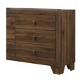 thumbnail image 2 of Benjara 6 Drawer Wooden Dresser with Round Knobs and Tapered Legs, Brown, 2 of 3