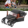 thumbnail image 4 of Simulated Pull Back Vintage Car Model Kid Alloy Diecast Sound Light Classic Car Toy Decoration Collection, 4 of 5