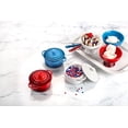 thumbnail image 2 of Le Creuset - Cocotte redondo de gres pequeño, 8 onzas, cereza, 2 of 9
