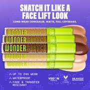 NYX Professional Makeup Wonder Snatch Matte Concealer, Full Coverage Under Eye Concealer, Fair, 0.10 fl oz