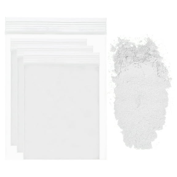 Uxcell 15g/0.53oz Mica Powder, Natural Resin Epoxy Pigment for Crafts, White