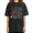 Black-3, variant on UNISHE Women's It's Crabby Funny Beach Graphic Washed Black Tee Crewneck Short