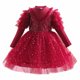 thumbnail image 1 of Otoño Invierno Niñas Vestido de Navidad Ropa para niños Vestido de fiesta Fiesta de niñas Tul Tutu Vestidos de princesa Vestido Año Nuevo Costume8-9T (140) Gao Jinjia LED, 1 of 2
