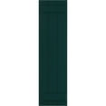 thumbnail image 5 of Ekena Millwork 16 1/8"W x 28"H True Fit PVC Three Board Joined Board-n-Batten Shutters, Thermal Green (Per Pair - Hardware Not Included), 5 of 9