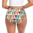 thumbnail image 3 of Womens Underwear Triangular Funny Colorful Deer Cuteness No Show Seamless Underwear for Women, Soft Stretch Women's Panties, Hipster Ladies Panties Bikini Underwear Briefs, 3 of 6