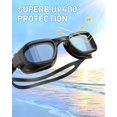 thumbnail image 2 of Polarized Swimming Goggles, Unisex Adult Swim Goggles Anti Fog Anti UV Wide View Pool Glasses for Men Women, 2 of 5