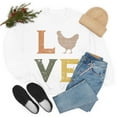 thumbnail image 3 of Vintage Chicken Lover Sweatshirt for Women Chickens Hen Shirt Gift Ideas, 3 of 6