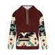 thumbnail image 3 of Sudadera con capucha para hombre, moderna, con cordón ajustable y bolsillo, estampada, deportiva y de ocio, sudadera con capucha, blusa de poliéster para hombre, 3 of 4