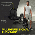 thumbnail image 3 of Centr By Chris Hemsworth Rucksack, 50 lbs, Nylon, with 3-Month Digital Membership, 3 of 7
