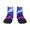 1 Black, variant on Dreamy Colorful Starry Sky Pattern Quarter Crew Socks,Toe Seamed Ankle Socks,Cotton Cushioned Breathable Athletic Crew Sports Socks