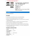 thumbnail image 2 of Front Brake Pad Set - Compatible with 1994 - 1996 Oldsmobile 98 1995, 2 of 2