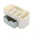 thumbnail image 1 of Makeup Organizer Storage Box With Drawer Cotton Swab Stick Storage Case, 1 of 8