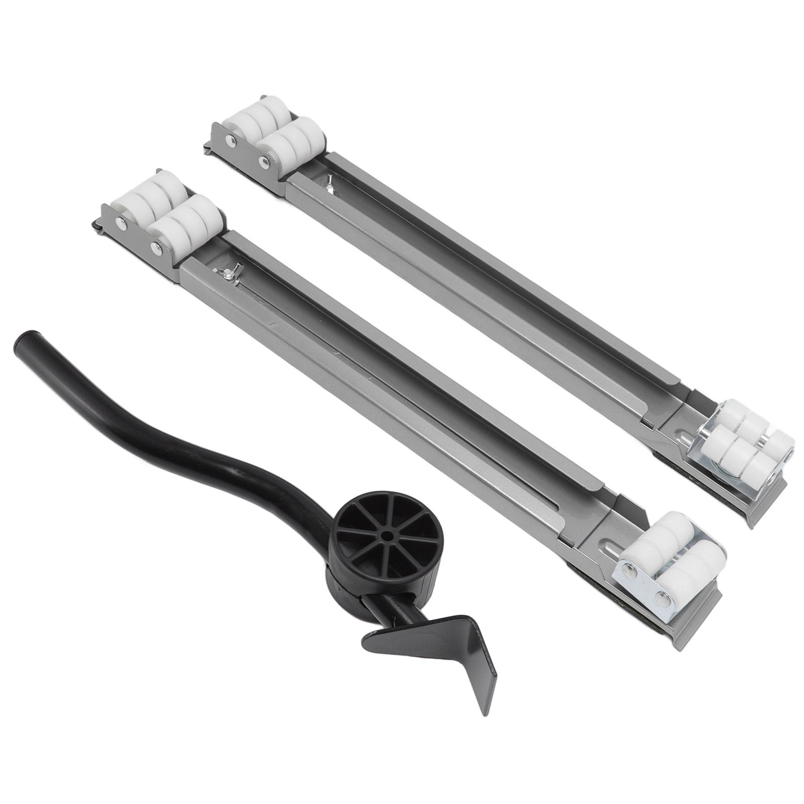 NFTIGB Extensible Appliance Roller 661 LBS Load Bearing Universal Wheel Base for Washing Machines Refrigerators Dryers Dishwashers Heavy Objects Silver (17.7-27.6 in / 45-70 cm)
