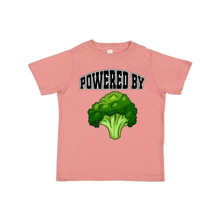

Inktastic Powered by Broccoli Boys or Girls Toddler T-Shirt