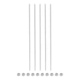 thumbnail image 1 of 5Pack M3 x 100mm Fully Threaded Rod with 10 Pack Hex Nuts, 1.25mm Thread Pitch 304 Stainless Steel, 1 of 7