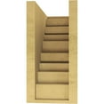 thumbnail image 4 of 6"W x 12"D x 12"H Classic Landon Rough Cedar Woodgrain TimberThane Corbel, Primed Tan, 4 of 6