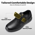 thumbnail image 3 of Fittington Men's Wide Width Casual Business Leather Shoes, Diabetic Shoes with Arch Support, Slip-Resistant, 3 of 11