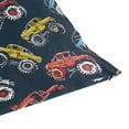 thumbnail image 7 of Cartoon Monster Trucks Comic Throw Pillow Covers Couch Pillowcases Decor for Bed Sofa 18" x 18", 7 of 7