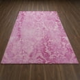 thumbnail image 5 of Addison Nolita Traditional Wool Lipstick Damask Area Rug, 5 of 5