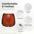 thumbnail image 4 of KLL Mandala Pattern Shorts Women,Athletic Shorts High Waisted Running Shorts Pocket Sporty Short Gym Elastic Workout Shorts-Small, 4 of 7