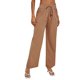 thumbnail image 3 of Pantalones rectos sueltos para mujer, pantalones de pierna ancha para mujer, pantalones de playa con cintura elástica y cordón, diseño de última generación, 3 of 7