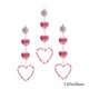 thumbnail image 3 of CaiYueKe 3 Pcs LED Curtain Lights for Bedroom Party Wedding Decoration Romantic String Lights Battery Operated Waterproof Fairy Lights Indoor Outdoor, 3 of 7