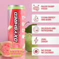thumbnail image 3 of EHPlabs OxyShred Ultra Energy Drink - Performance Carbonated Energy Drink with Zero Sugar, Carbs & Calories, 100% Natural, Guava Paradise (12-Pack), 3 of 6