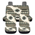 thumbnail image 2 of KUIFORTI Aztec Tribe Car Seat Covers 4 Pcs, Front Seats and Rear Bench Cover Cushion Auto Seat Cover Protector Automotive Interior Protection Fits most Cars, SUVs, and Trucks, 2 of 7