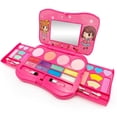thumbnail image 3 of Maquillaje lavable orgánico para niña, caja de paleta de maquillaje ideal para niños, regalo de maquillaje para niña princesa, muy adecuado para niñas de 5 a 10 años, 3 of 5