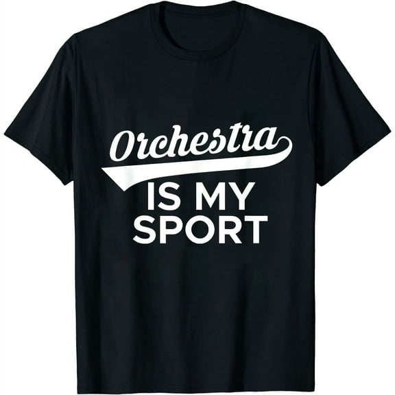 Orchestra Is My Sport Choir Director Music Conduct Graphic Tees for Women: Upgrade Your Casual Look