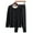 Black#1, variant on GaThRRgYP Spring Tops for Men 2025,Mens Plus Size Tops Short Sleeve,Men Casual Solid Pullover Round Neck High Elasticity Keep Warml Underwear Tops and Pants Suit