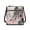 Chinese Tiger Watercolor Blossom Print, variant on Tutolipy Bamboo Mountain Sky Crossbody Purse, Adjustable Strap Satchel Bag PU Leather Waterproof Ladies Single Shoulder Bag for Weekend Getaways Travel