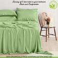 Real 800 Thread Count, 100 Organic Cotton Sheet Set [4 PC Twin Size